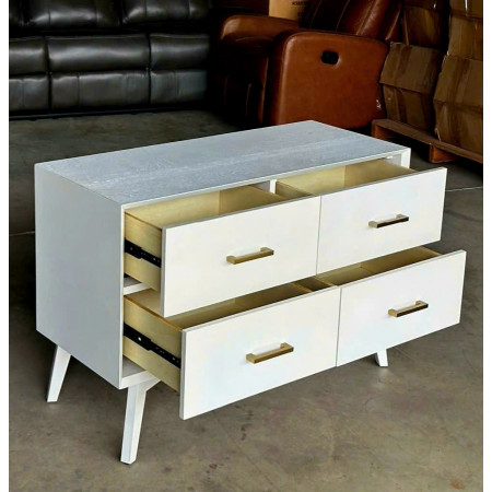 K01229-1002 : Tủ Ngang 4 Ngăn Kéo - W97cm 